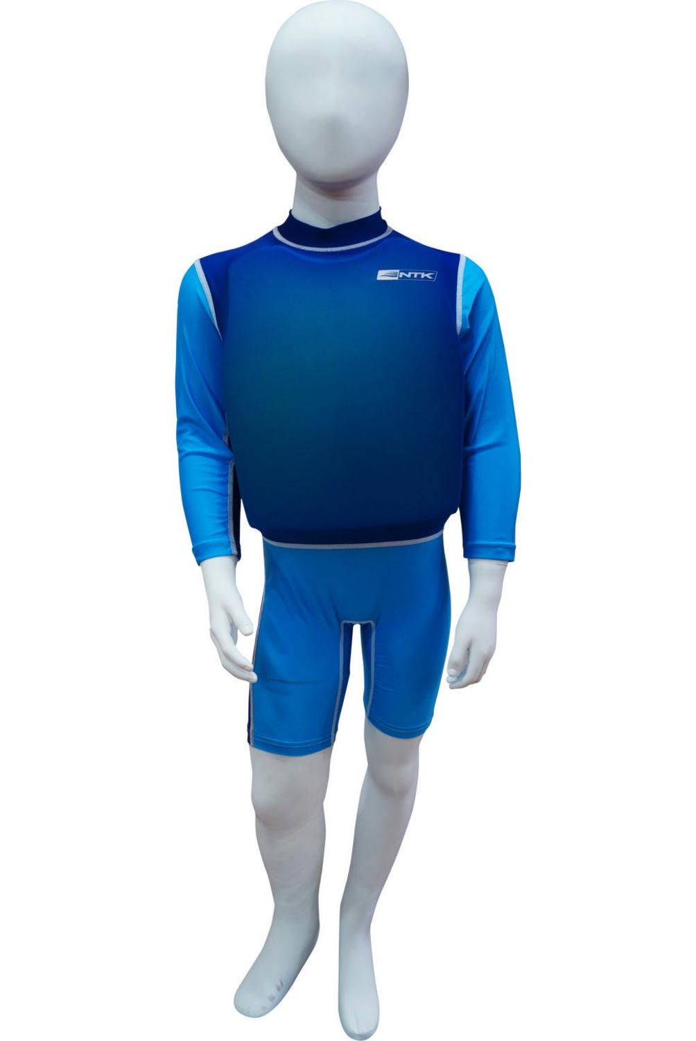 NAUTIKA - Traje de flotación 2-3 azul.
