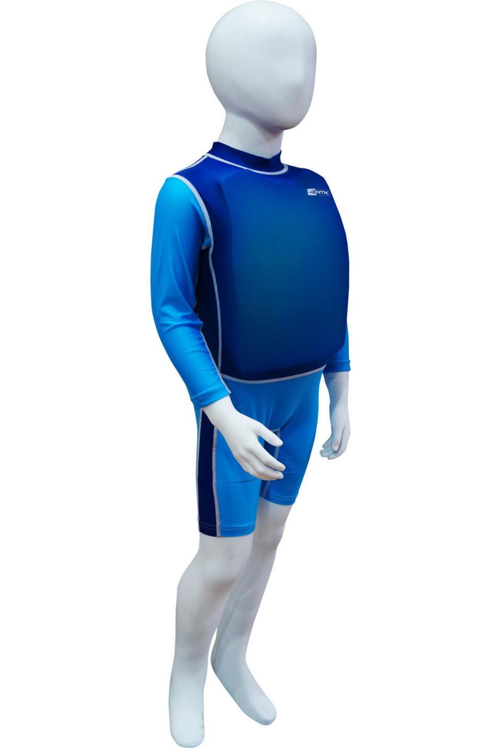 NAUTIKA - Traje de flotación 1-2 azul.