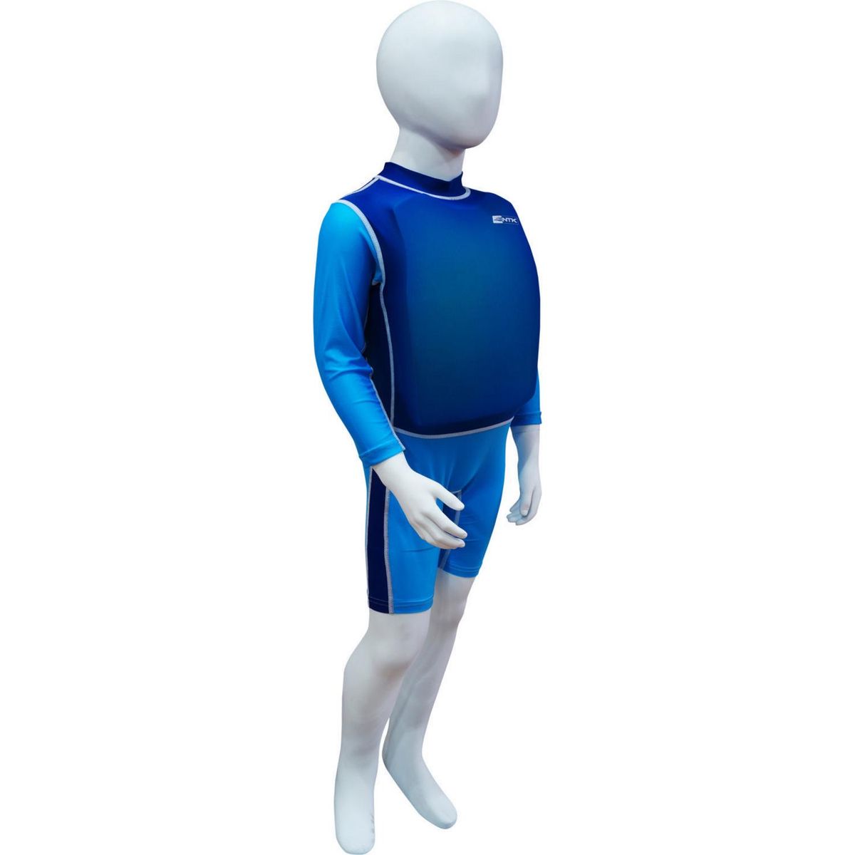 NAUTIKA - Traje de flotación 1-2 azul.