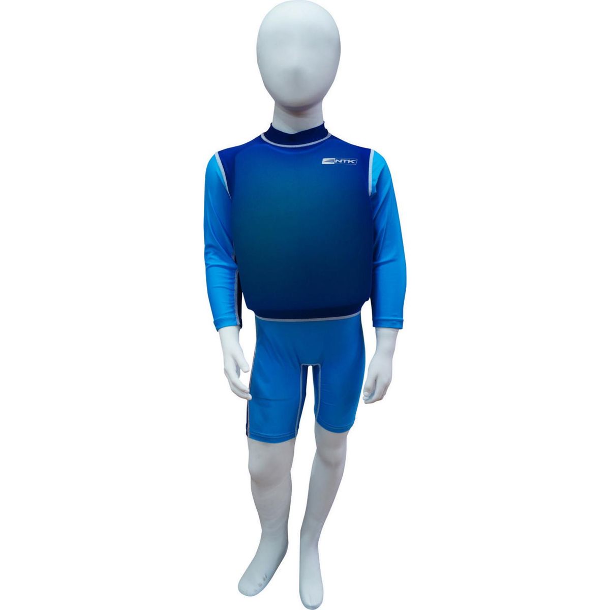 NAUTIKA - Traje de flotación 1-2 azul.