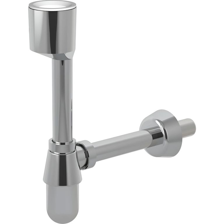 Sifón Urinario Plástico Cromado 1 1/4 32x250 mm