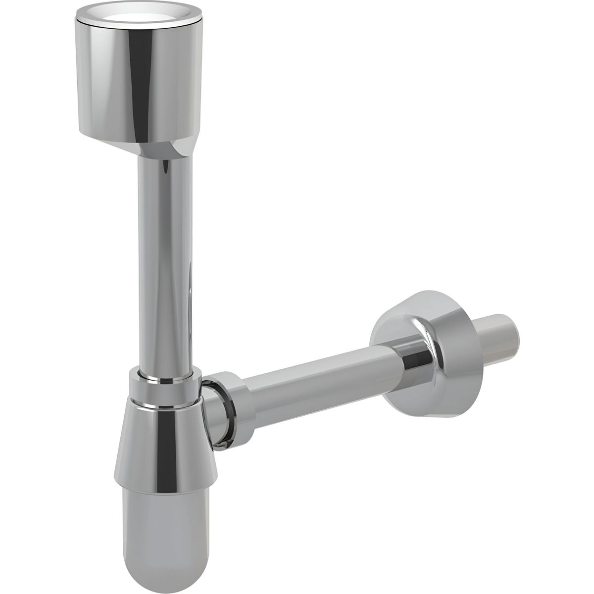 BONOMINI - Sifón Urinario Plástico Cromado 1 1/4 32x250 mm