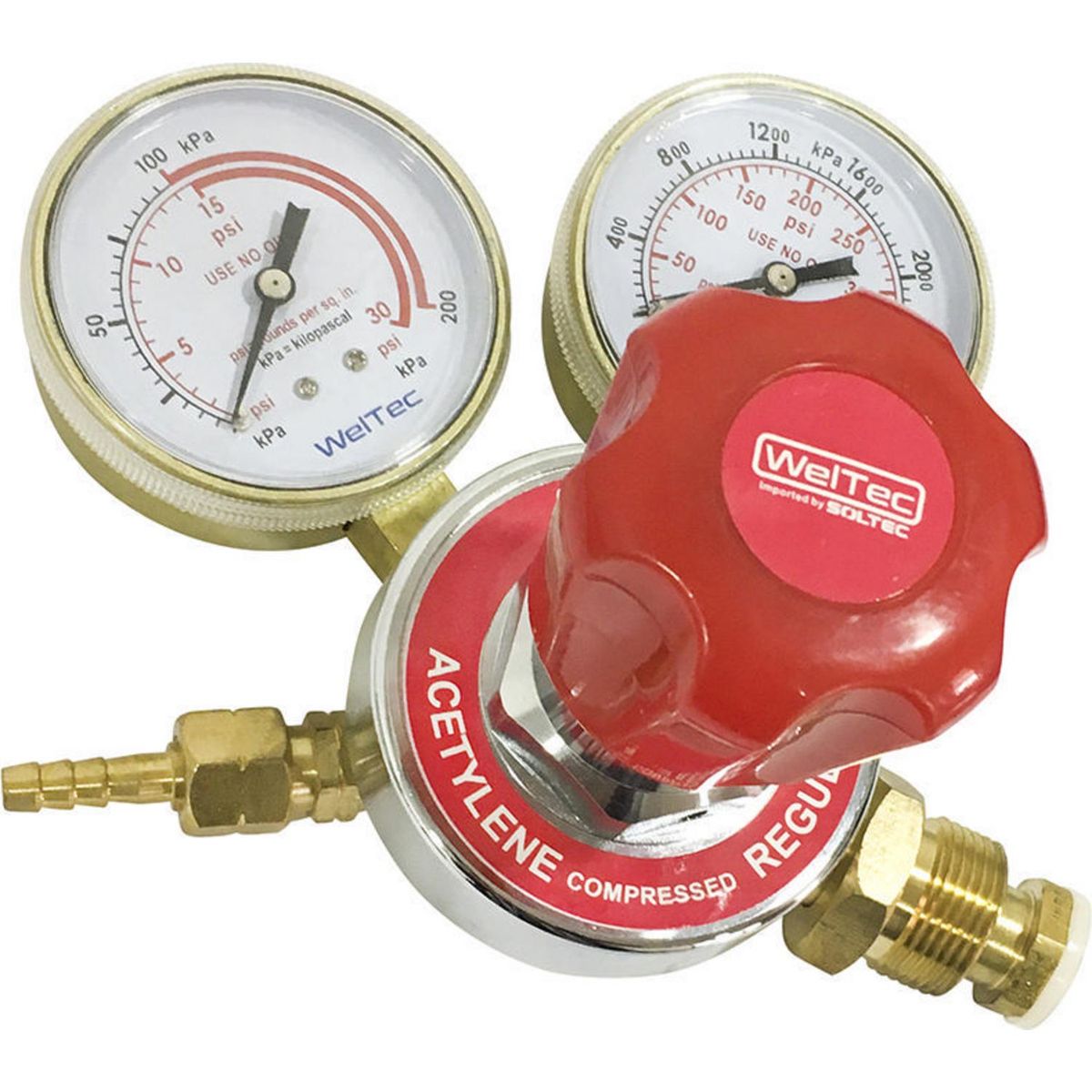 WELTEC - Regulador Acetileno 510 Ta