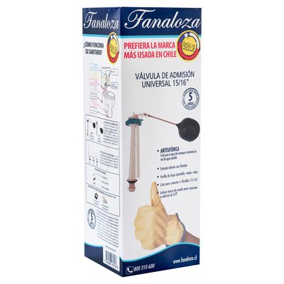 Imagen 2 del producto Válvula De Admisión Universal 15/ 16 Pulgadas