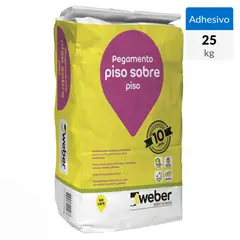 WEBER - Adhesivo Cerámico Piso Superficie Rígido 25 kg