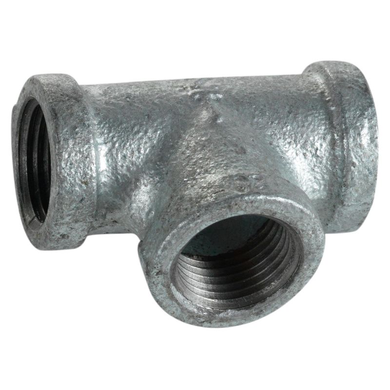 CALESAN - Tee Fe Galvanizado 1/2"  1u