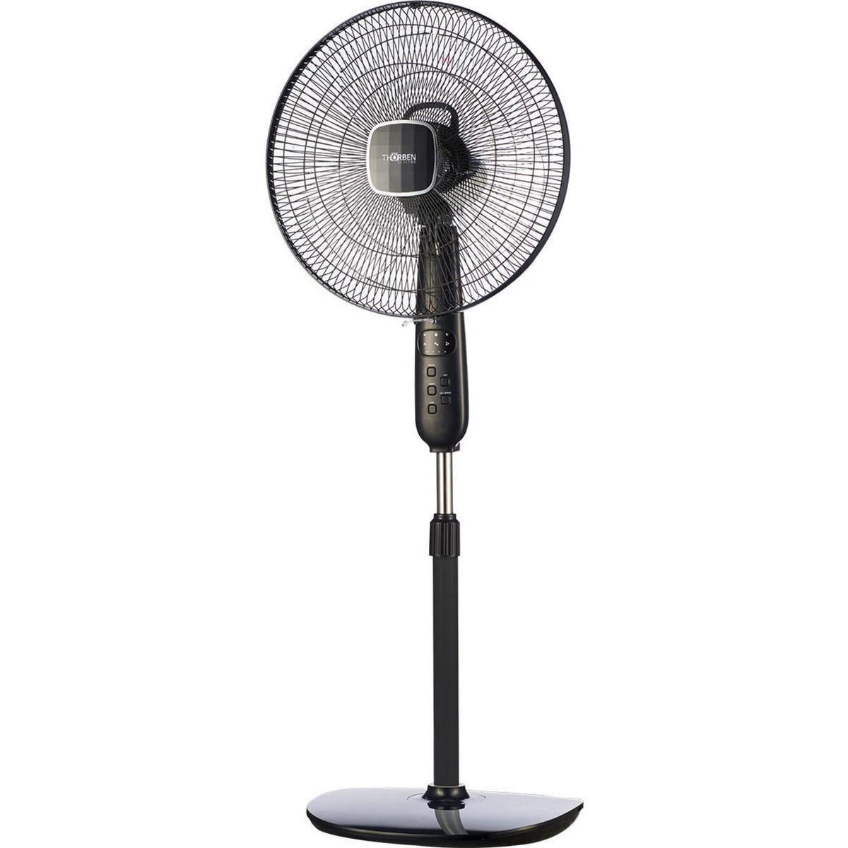 THORBEN - Ventilador de 16" Pedestal Negro