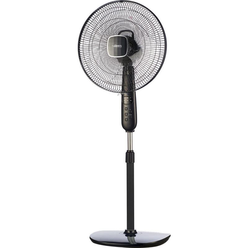 THORBEN - Ventilador de pedestal 16" negro