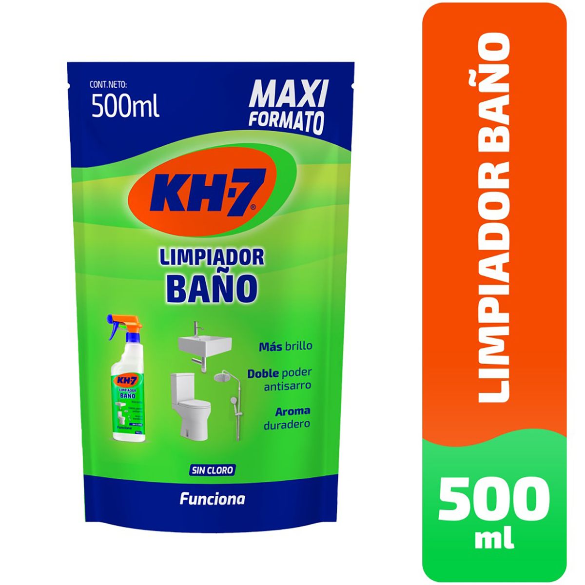 Limpiador baños doypack 500 ml, marca KH 7 - Foto Principal