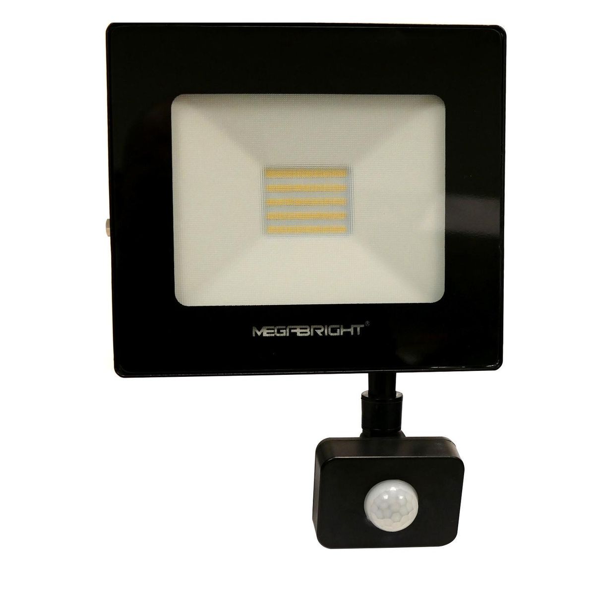 MEGABRIGHT - Foco proyector led 30 W con sensor 6000 k plano