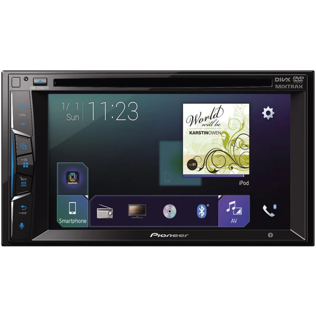 PIONEER - Radio para Auto Pioneer 2 Din Pantalla 6.2" Bluetooth Negro