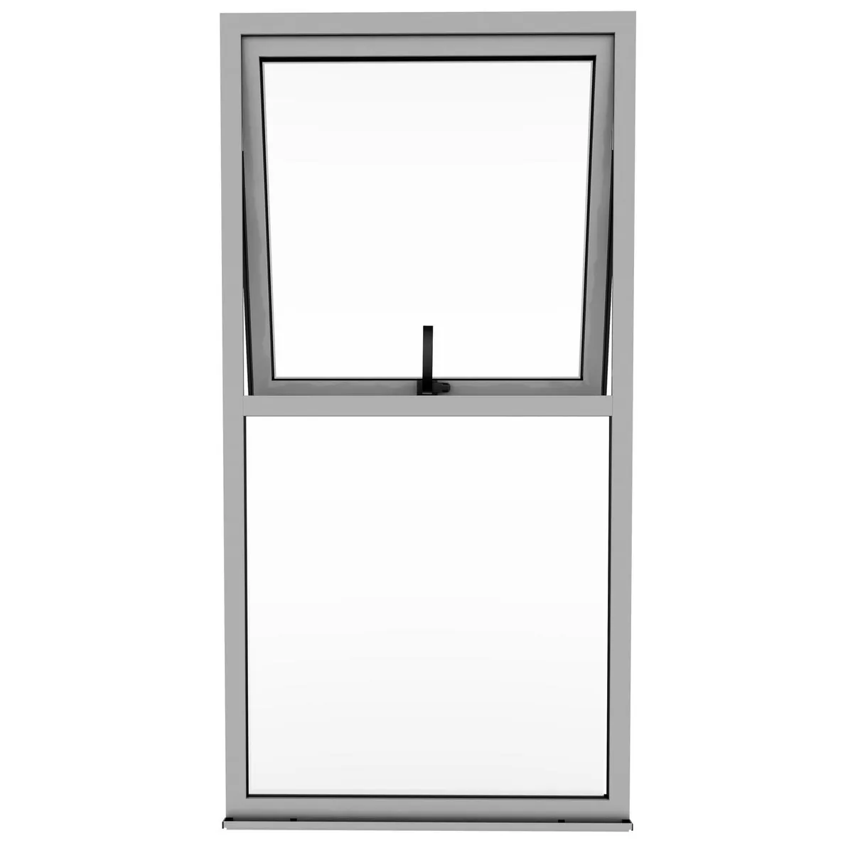 Ventana Aluminio Proyectante 60x120 cm Vidrio Monolítico Mate, marca WINTEC - Foto 2
