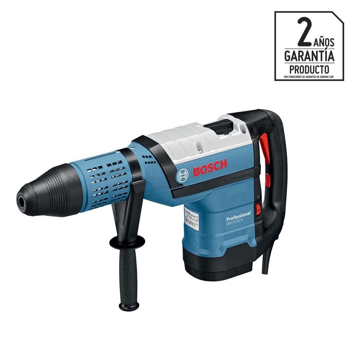 BOSCH - Martillo perforador eléctrico 1700W 19 J