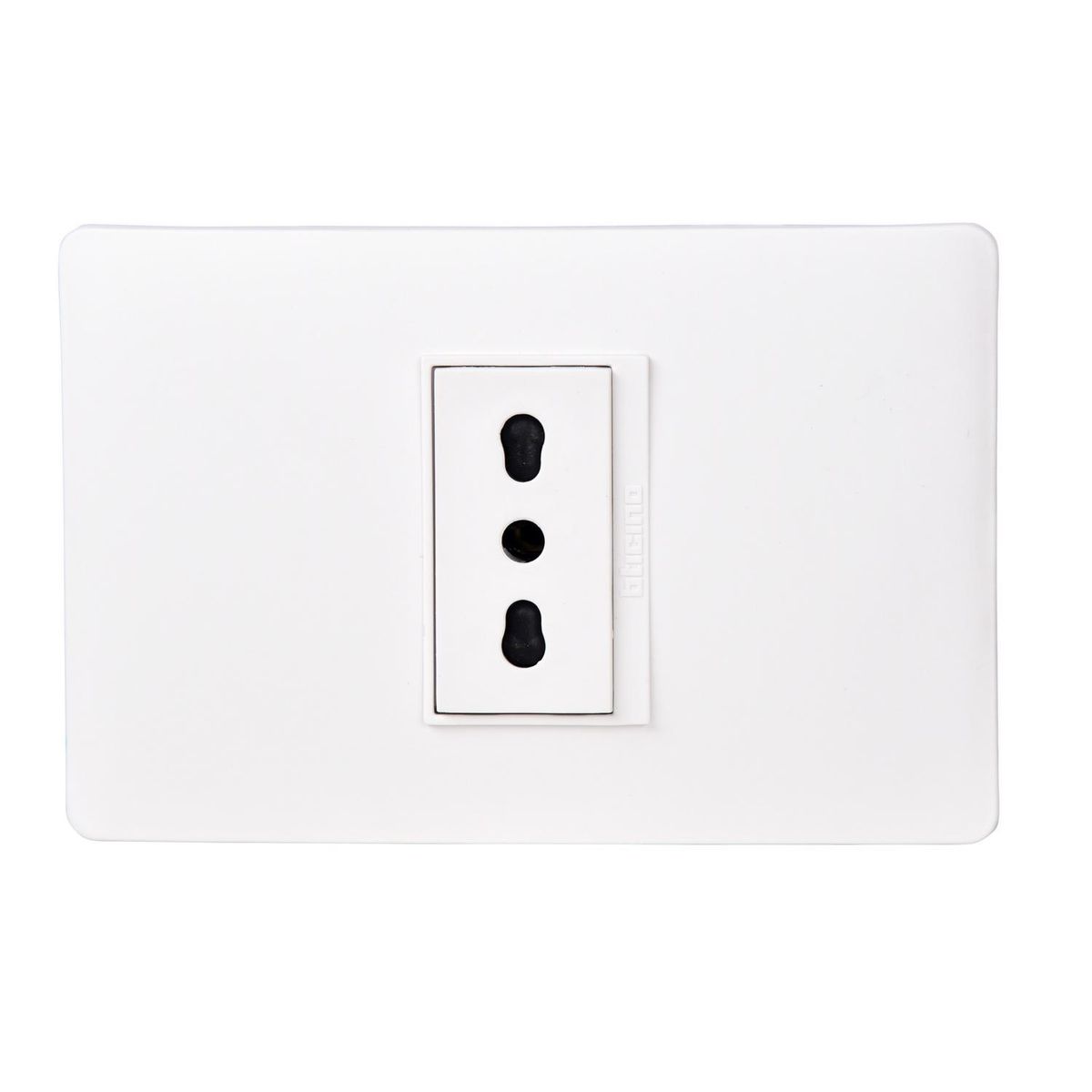 BTICINO - Tomacorriente simple Armado 10-16A Blanco