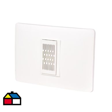 Zumbador 230v armado Blanco