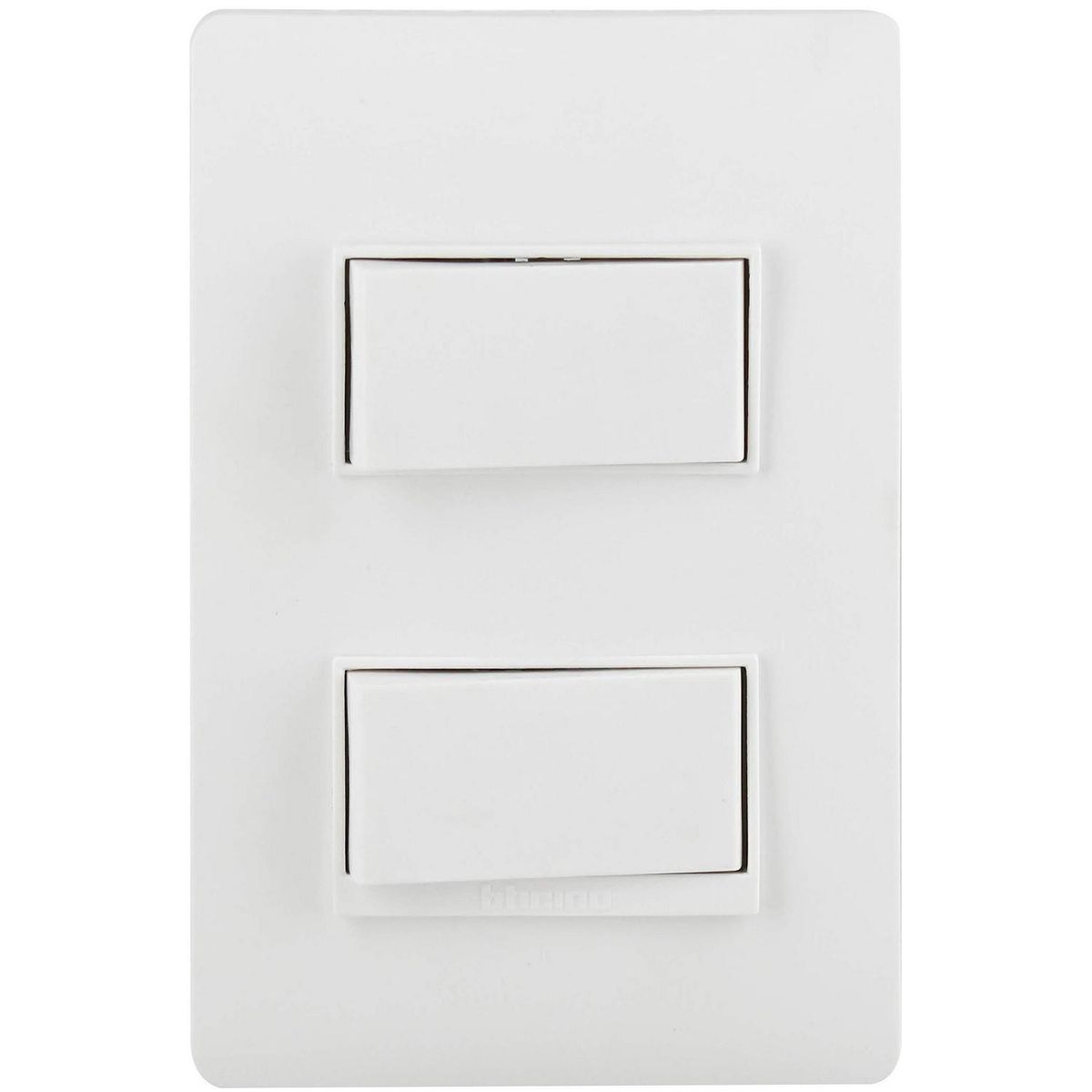 BTICINO - Interruptor doble (9/15) 10 A Blanco