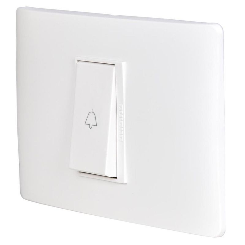 BTICINO - Interruptor Pulsador Armado 10A Blanco