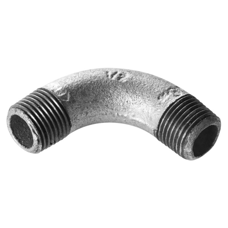 CALESAN - Curva Fe Galvanizado 1/2"  1u