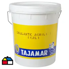 TAJAMAR - Sellante Acrílico Mate Blanco 5 galón(es)