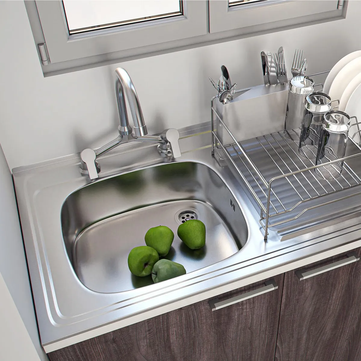 STRETTO - Combinación para Lavaplatos Bogen Cromado