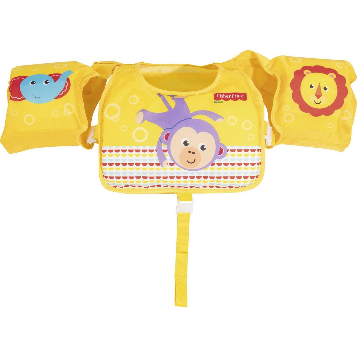 BESTWAY - Flotador Inflable Swim Pal Amarillo 28x14x57 cm
