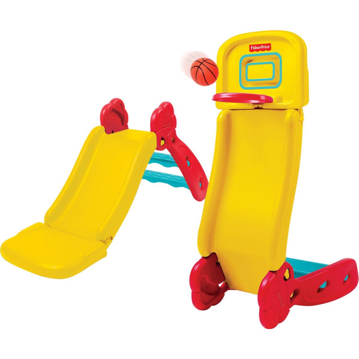 FISHER PRICE - Baloncesto para Deslizar 65x98x32 cm Multicolor