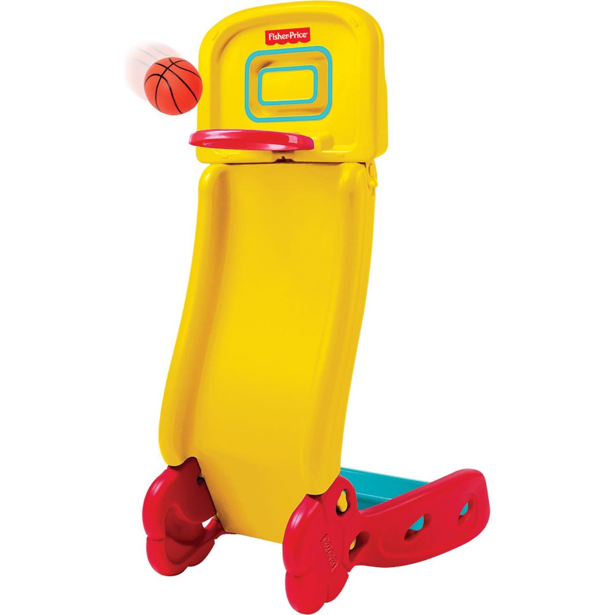 FISHER PRICE - Baloncesto para Deslizar 65x98x32 cm Multicolor