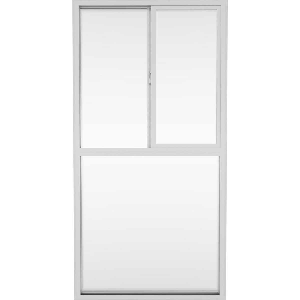 WINTEC - Ventana termopanel PVC 60x120 cm blanco corredera