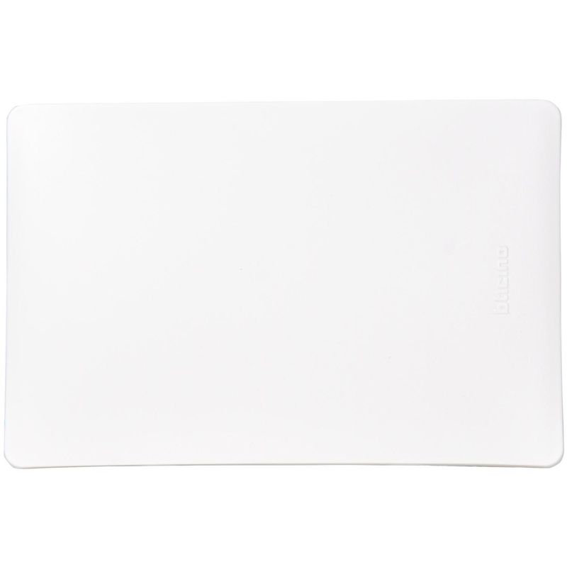 BTICINO - Placa ciega con soporte Blanco