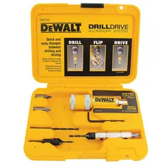 DEWALT - Set adaptador rápido avellanar/atornillador #6-8