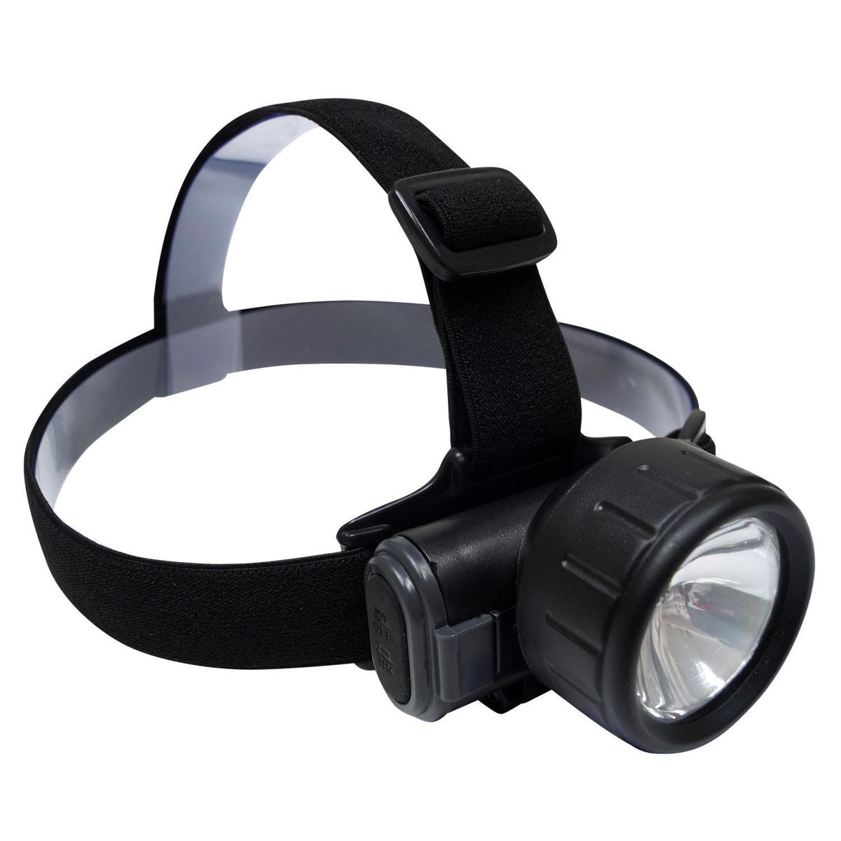 NAUTIKA - Linterna Frontal Skiper Agua  Plástico Negro