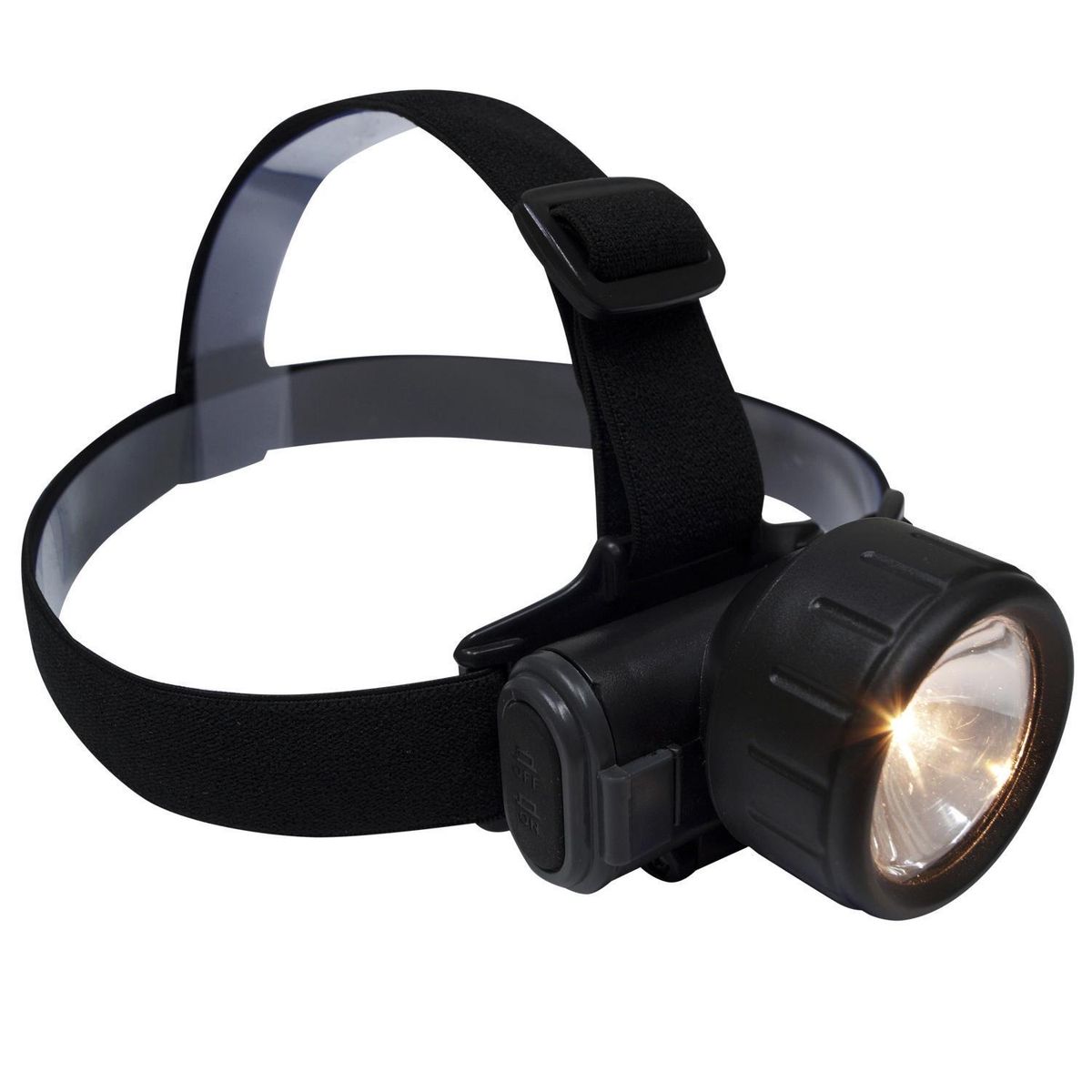 NAUTIKA - Linterna Frontal Skiper Agua  Plástico Negro