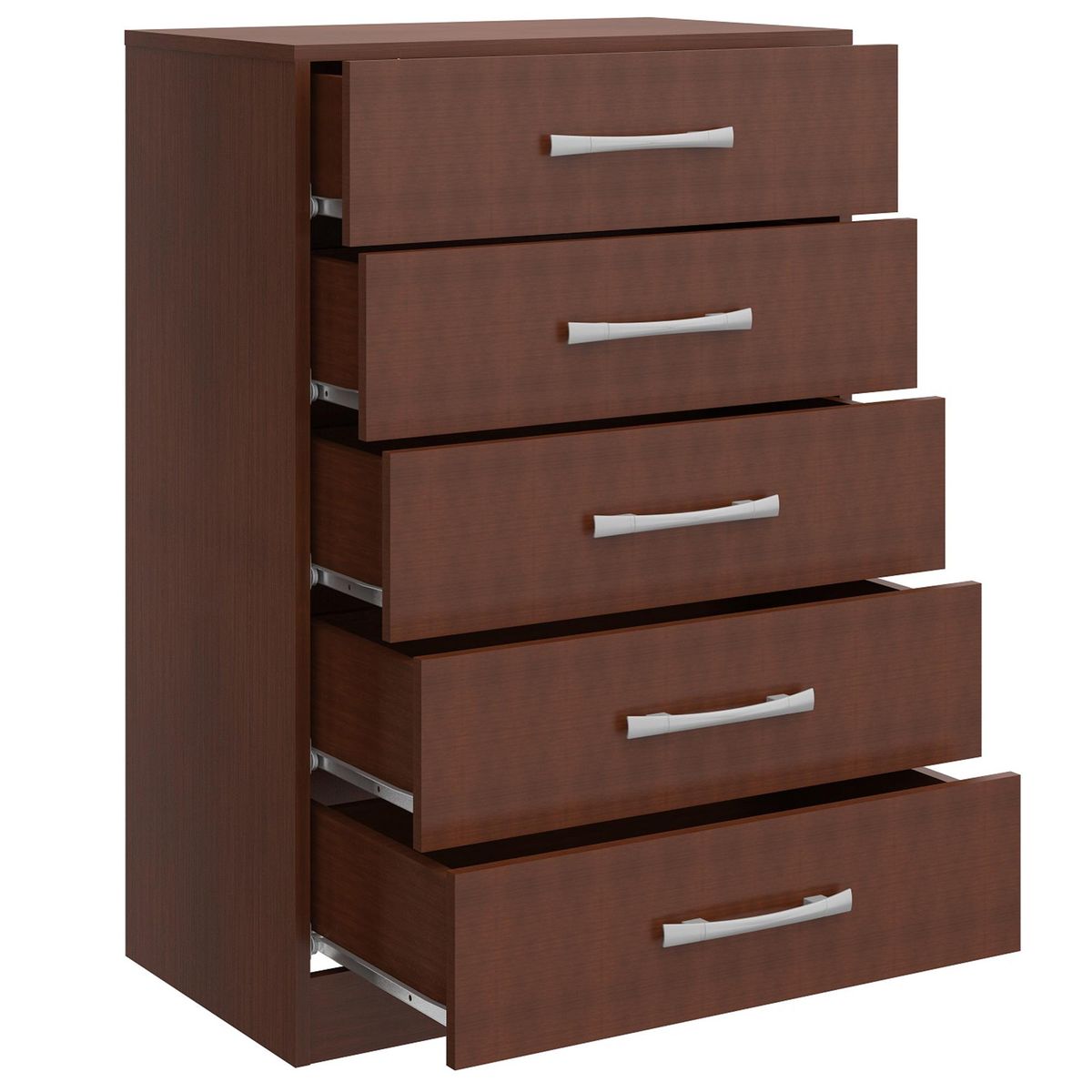 YARDAS - Cómoda 5 Cajón(es) S215 62x91x40 cm Caoba