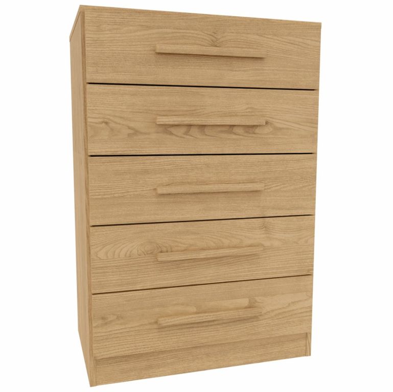 Cómoda 5 Cajón(es) S215 62x91x40 cm Teca