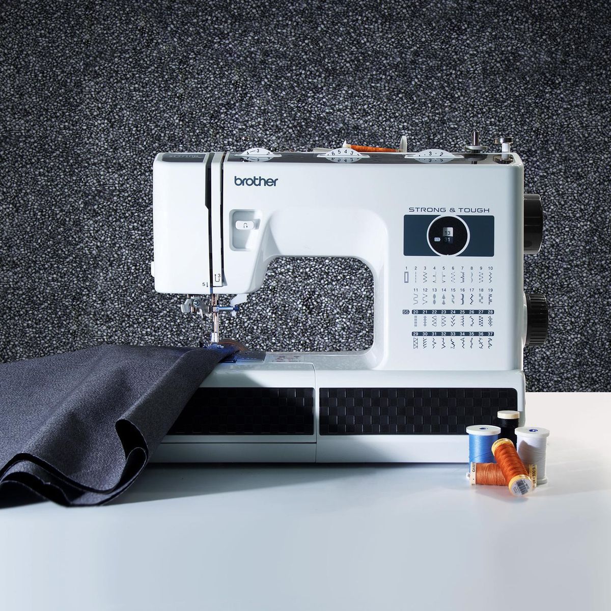 BROTHER - Máquina de coser eléctrica mecánica