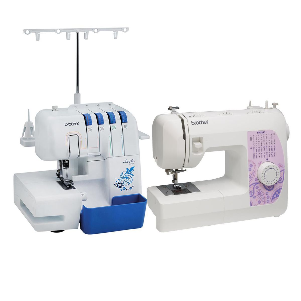 BROTHER - Combo Overlock + Máquina de coser mecánica