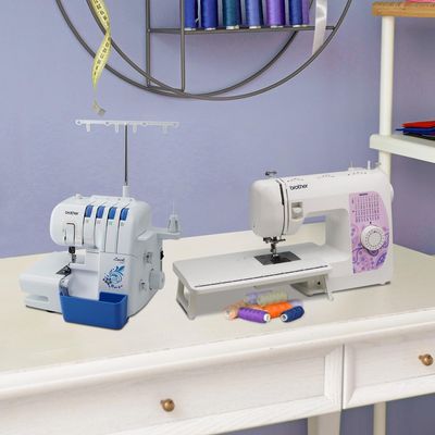 Imagen 2 del producto Combo Overlock + Máquina de coser mecánica