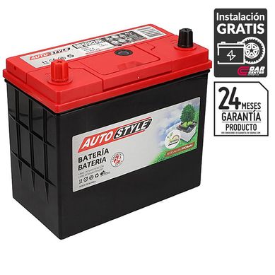 Batera de Automvil 45 Ah Positivo Izquierdo 400 CCA
