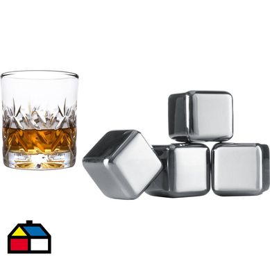 Set 4 rocas enfriadoras whiskey