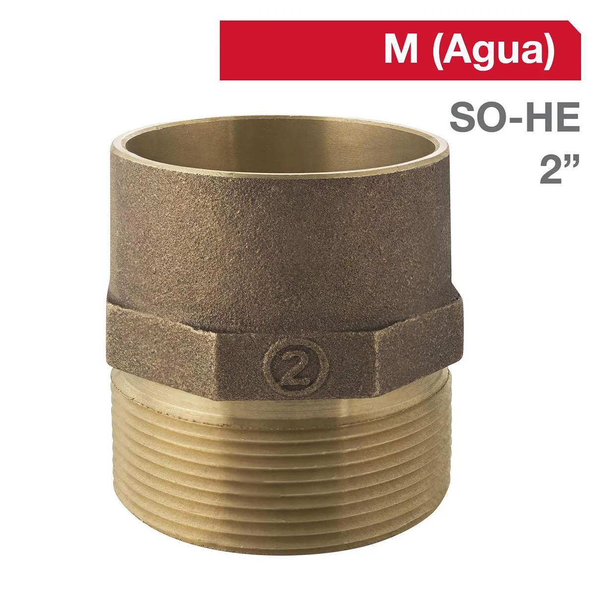 STRETTO - Terminal Bronce SO/HE 2" 1u