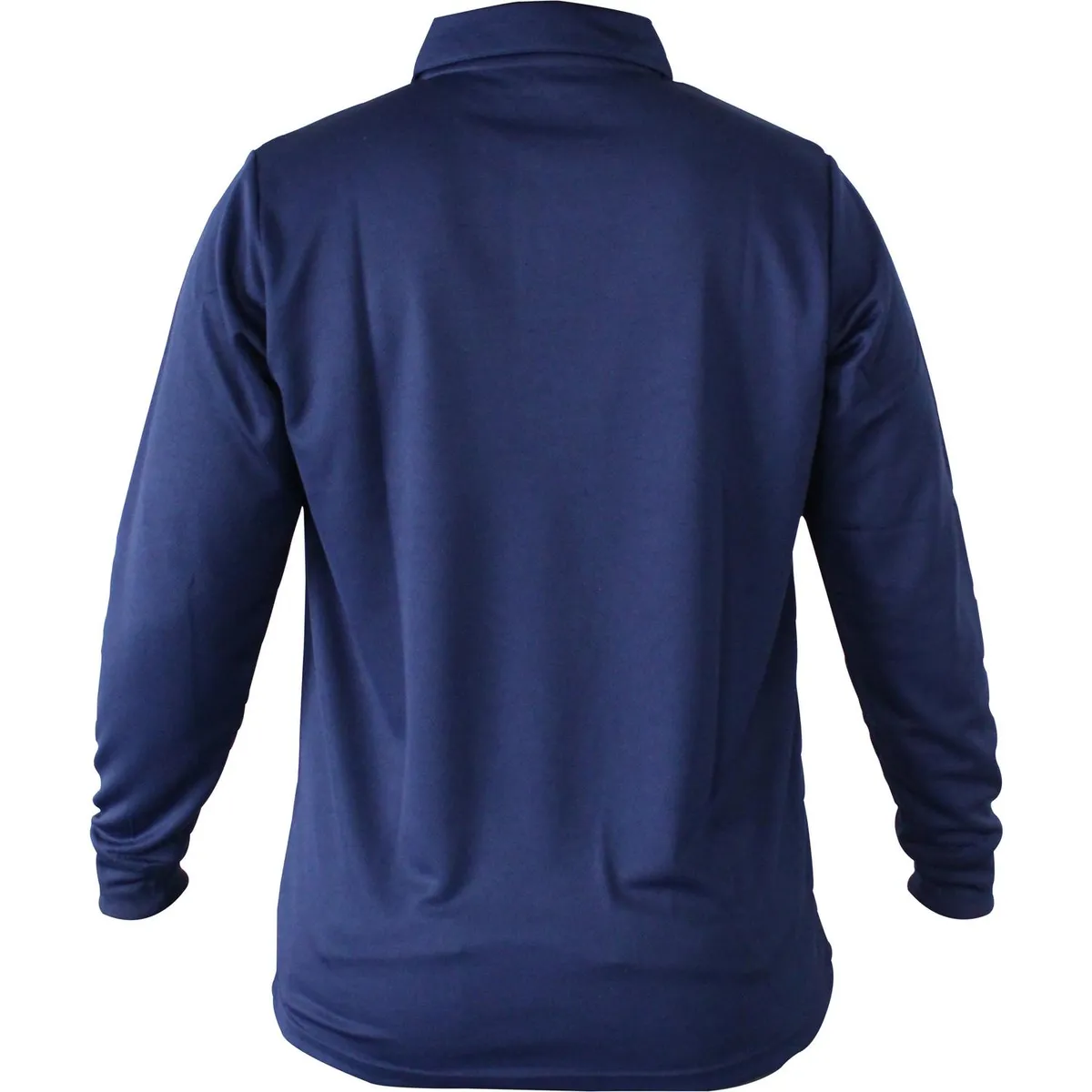 ALASKA - Polera cool dry manga larga azul talla m