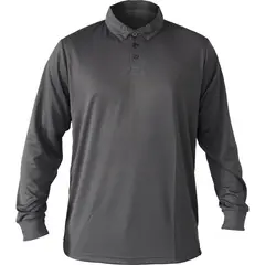 ALASKA - Polera cool dry manga larga gris talla l