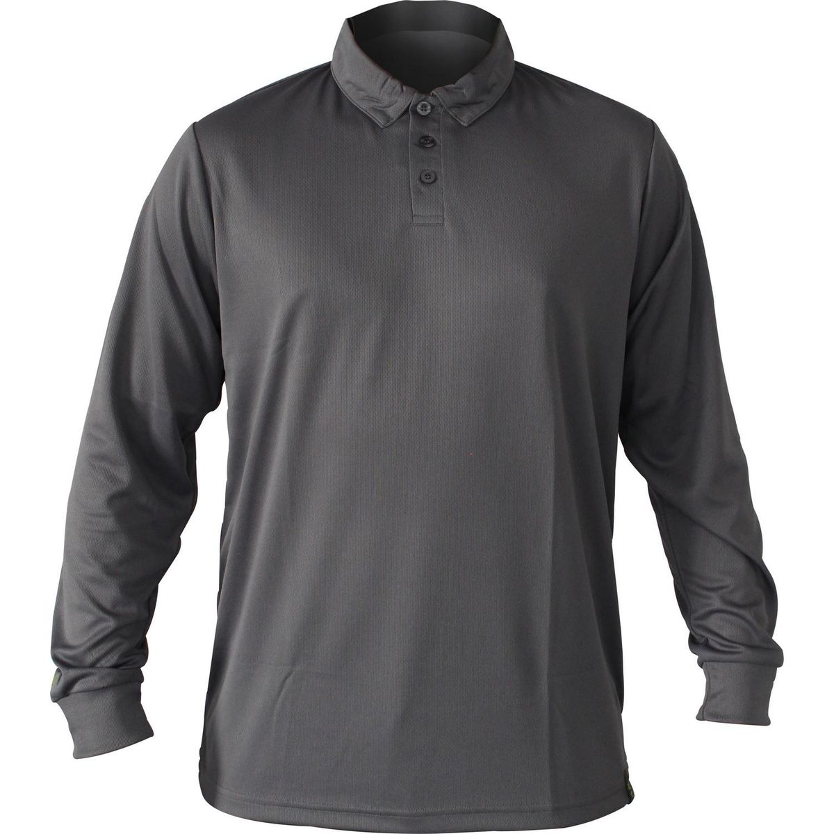 ALASKA - Polera cool dry manga larga gris talla xl