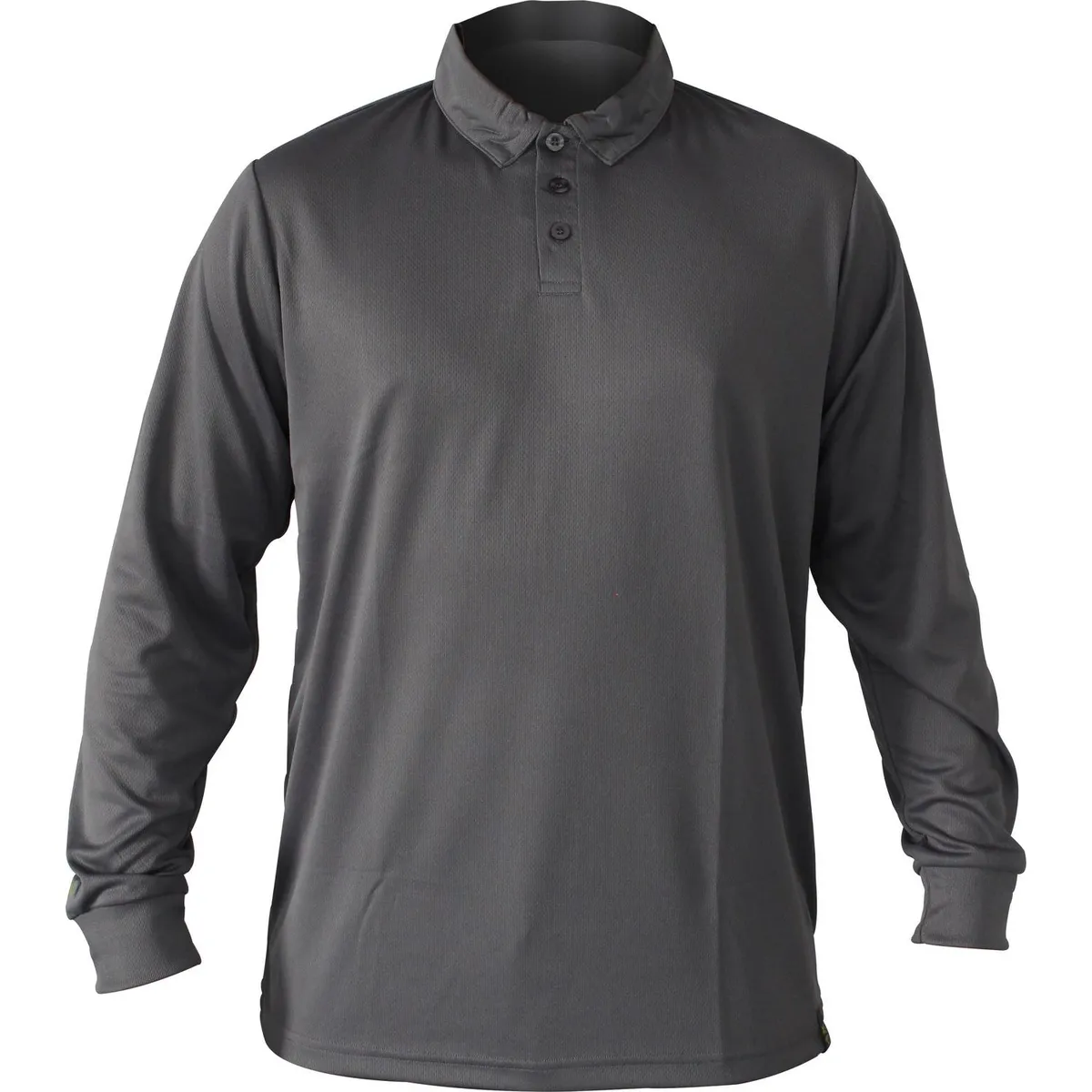 ALASKA - Polera cool dry manga larga gris talla xl