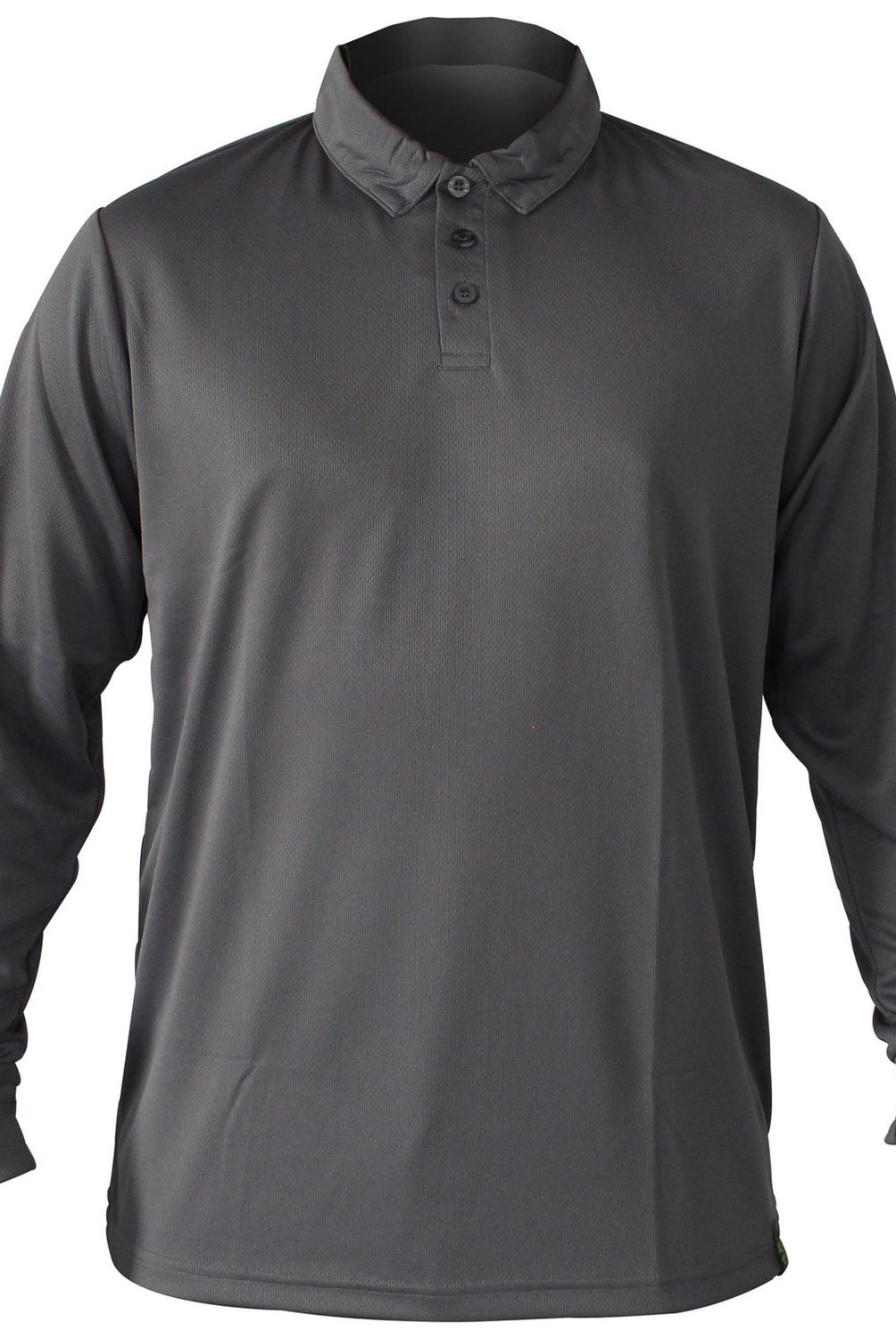 ALASKA - Polera cool dry manga larga gris talla m