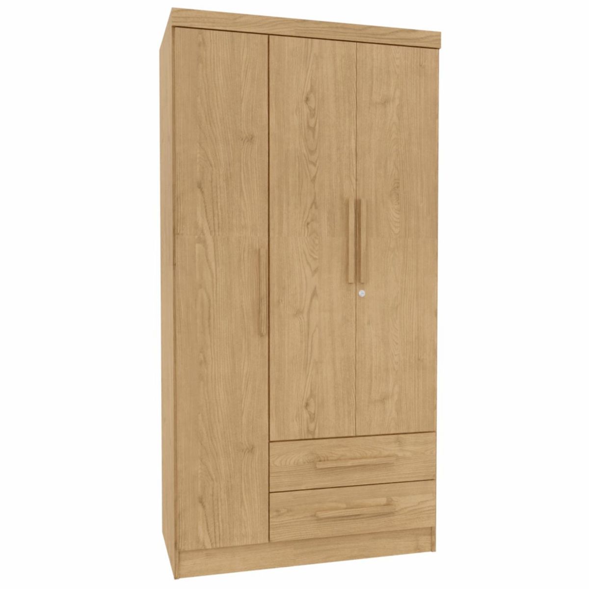 Clóset 3 Puerta(s) 2 Cajón(es) 3 Repisa(s) 91x180x47 cm Café, marca YARDAS - Foto Principal