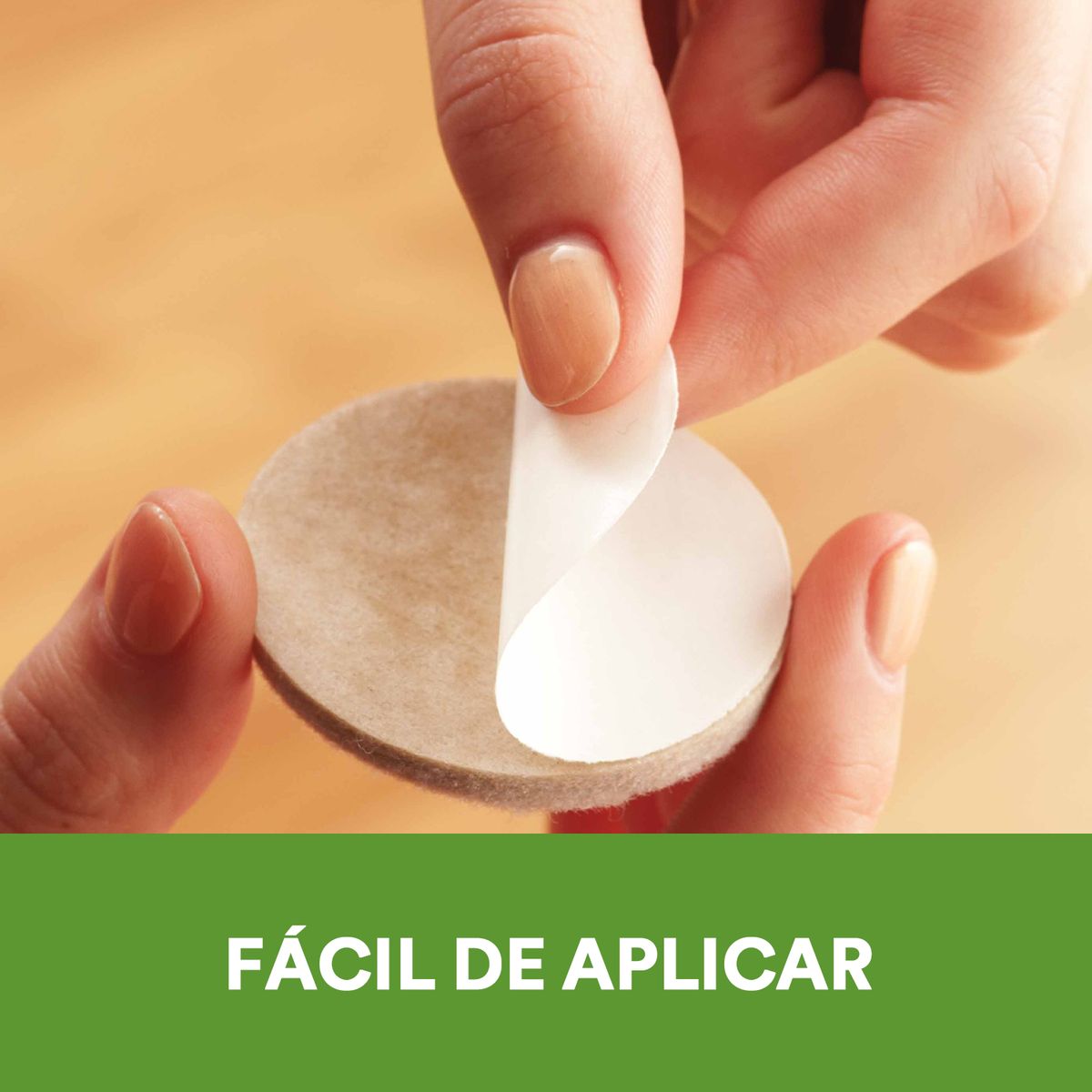 SCOTCH - Fieltros protectores circulares beige 32 unidades