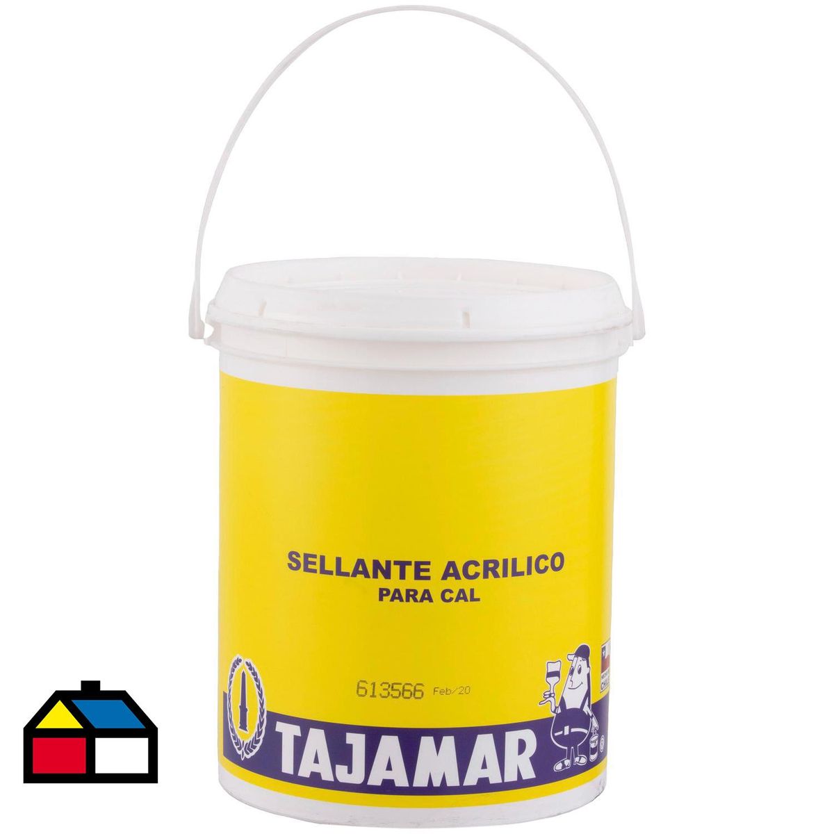 TAJAMAR - Sellante Acrílico Lata 1 galón(es) Blanco
