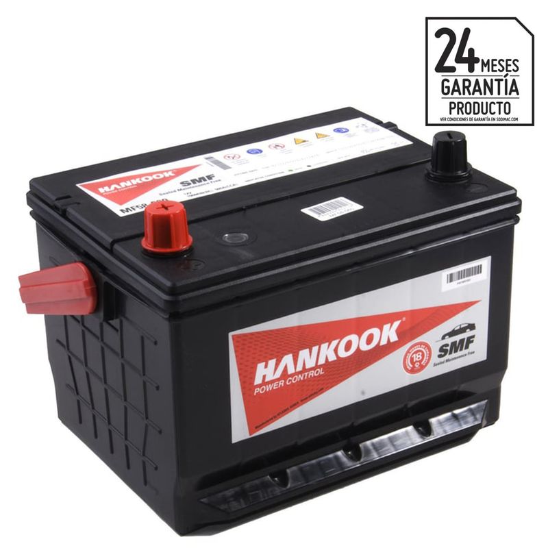 HANKOOK - Batería de Automóvil 60 Ah Positivo Izquierdo 560 CCA