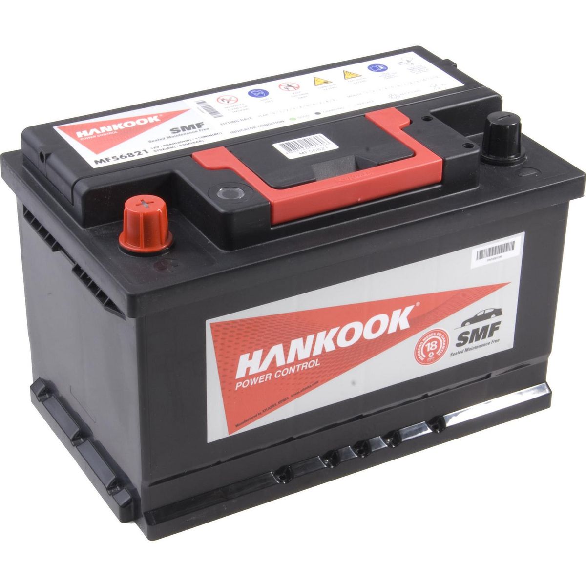 HANKOOK - Batería de Auto 68 Ah Positivo Izquierdo 570 CCA